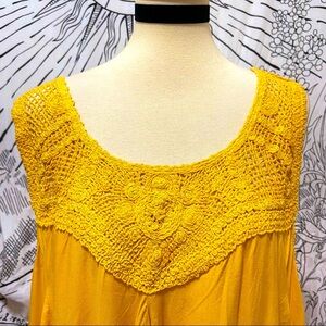 🌈 Gorgeous sunset Tie dye lace dress